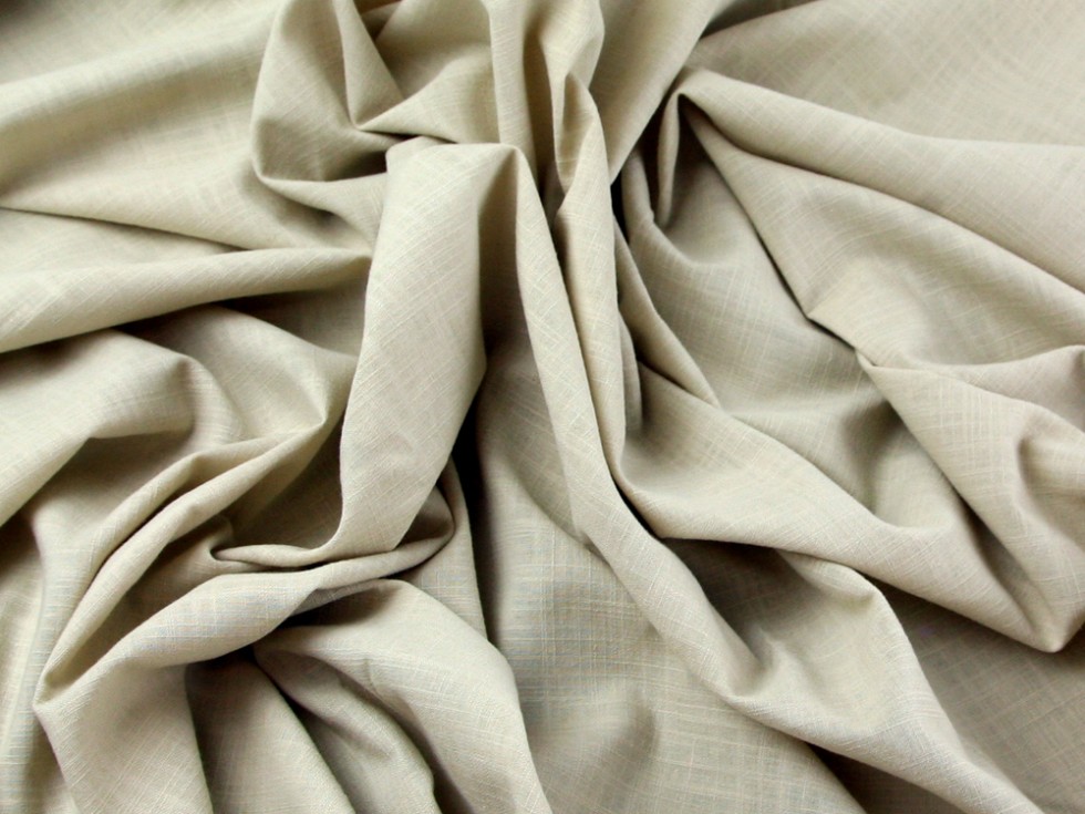 Linen Look Cotton Dress Fabric (C5183M) eBay