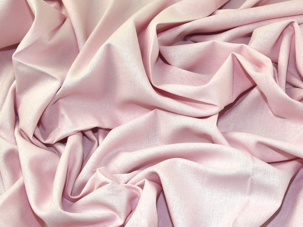 Plain Linen & Viscose Blend Dress Fabric (EM-2007-Pink-M) | eBay