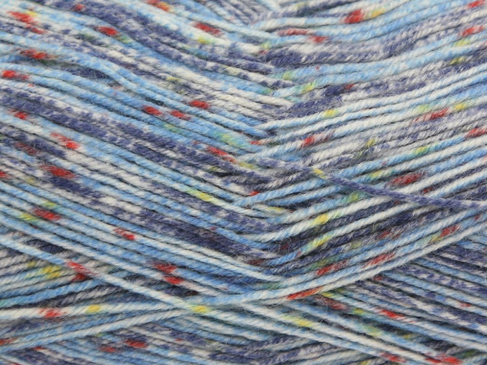 King Cole Zig Zag Sock Knitting Yarn 4 Ply per 100 gram ball (KC053M