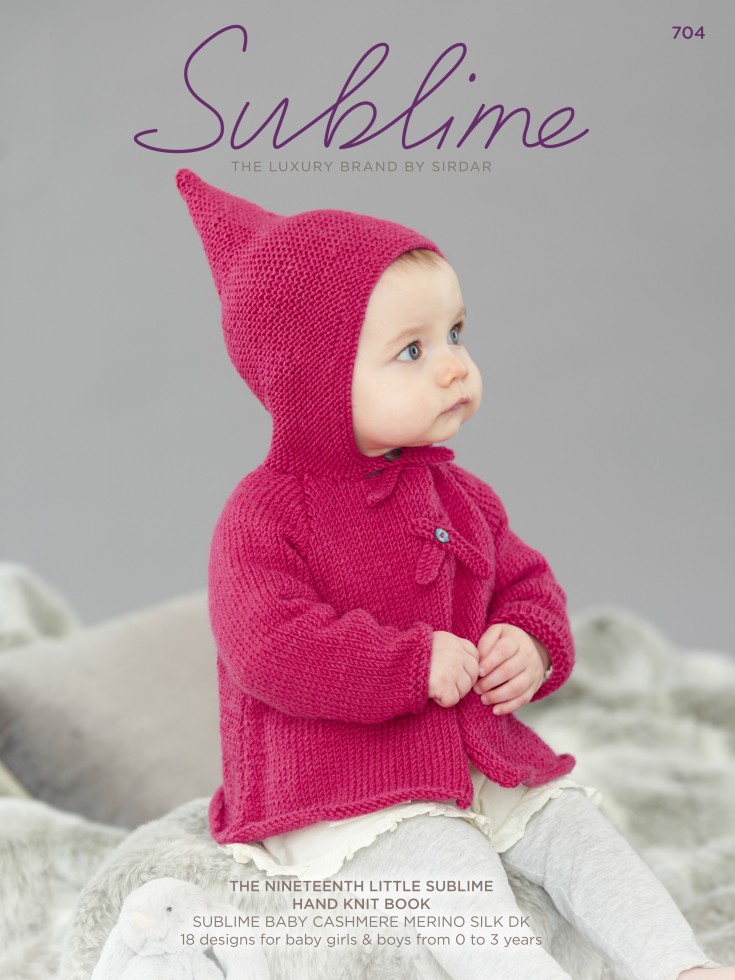 Free UK P&P - Sublime Knitting Pattern Book Baby The Nineteenth Little Ha...
