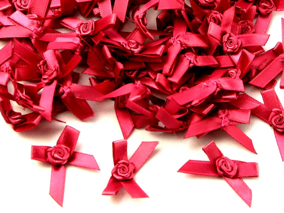 Ribbon Bow With Rose (32906-M) - Picture 7 of 21