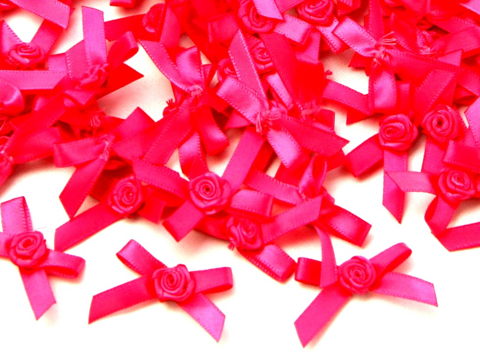 Ribbon Bow With Rose (32906-M) - Picture 4 of 21