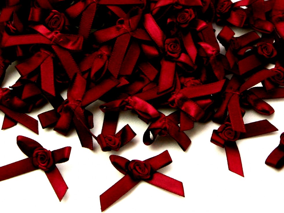 Ribbon Bow With Rose (32906-M) - Picture 21 of 21