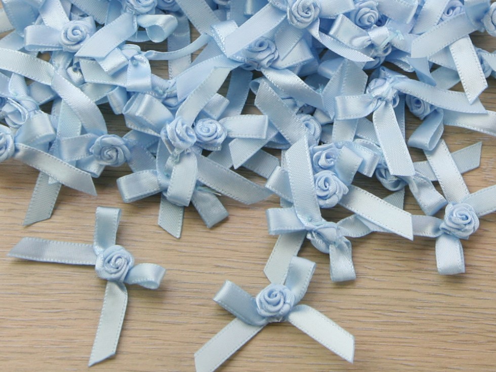 Ribbon Bow With Rose (32906-M) - Picture 12 of 21