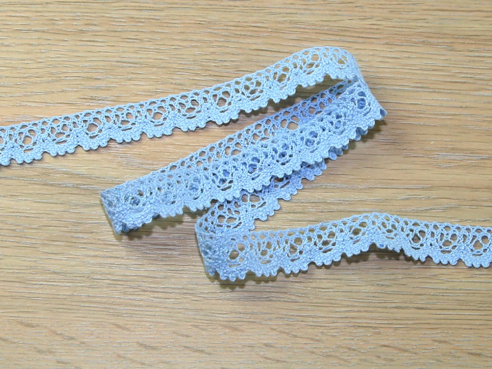 Fine Natural Cotton Lace Edging Trimming per 2 metres (907025000