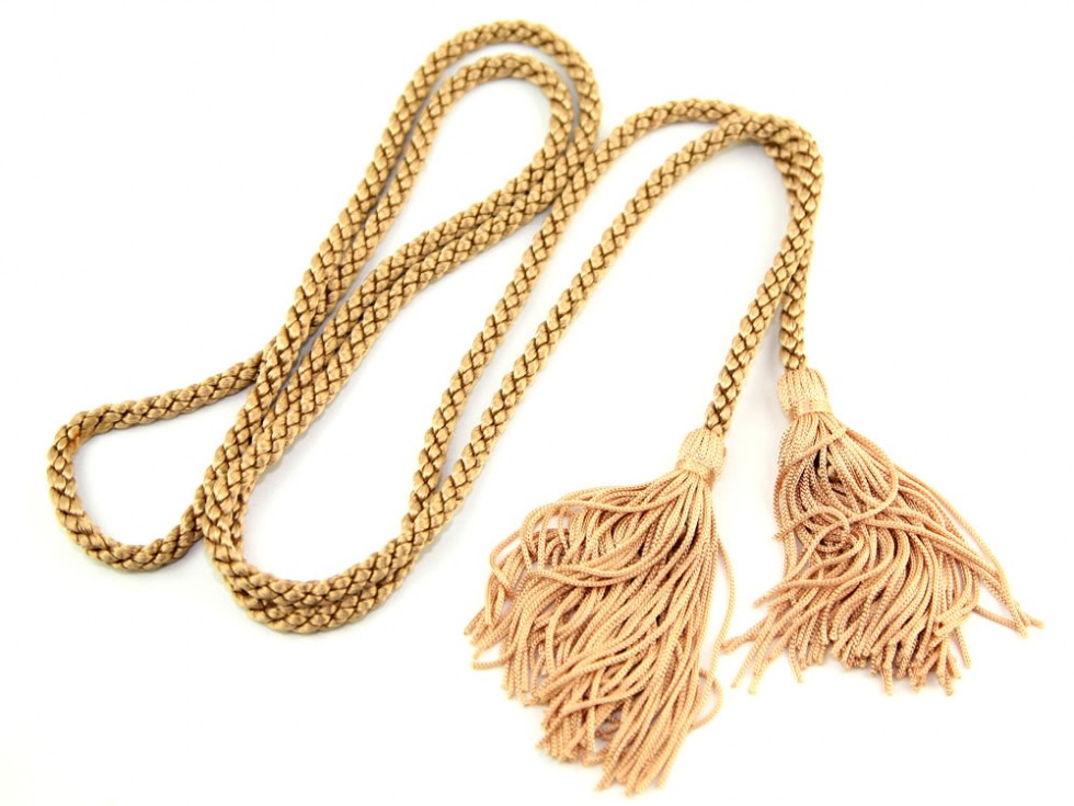 Dressing Gown Cord with Tassels - each (9075-M) - Picture 2 of 14