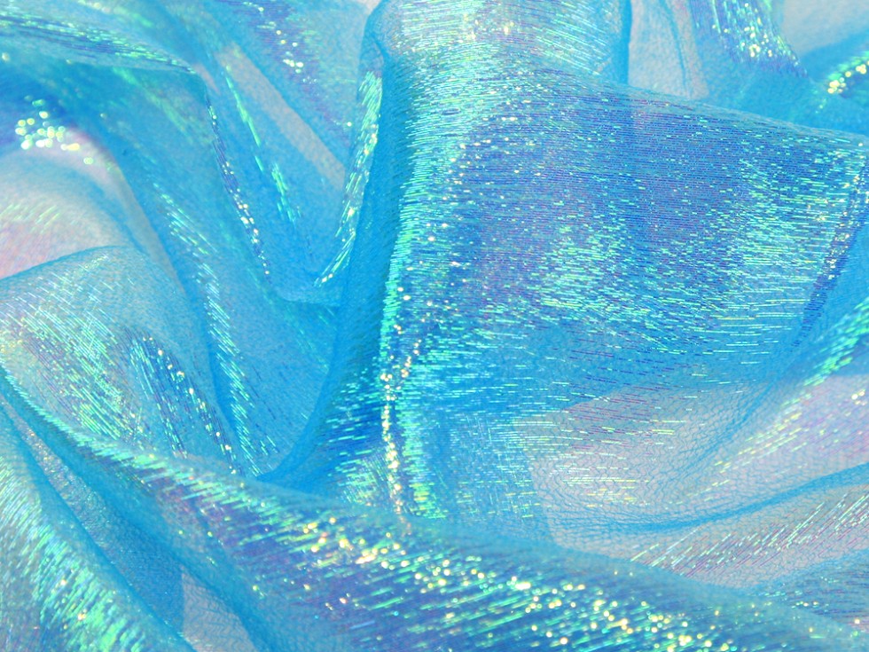 Rainbow Crystal Organza Fabric (C5385-M) | eBay