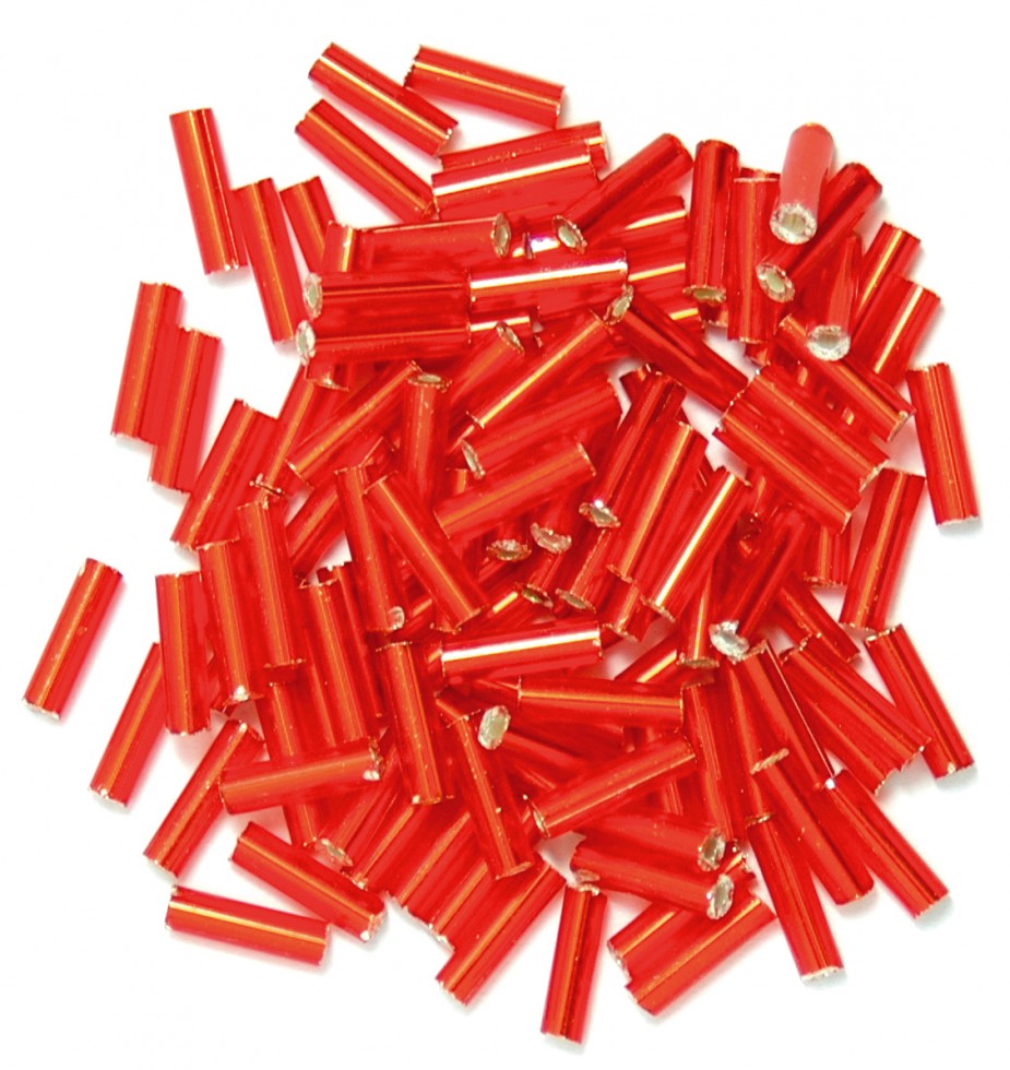 Craft Factory Glass Bugle Beads - per pack (CF010500-M) - Picture 17 of 19