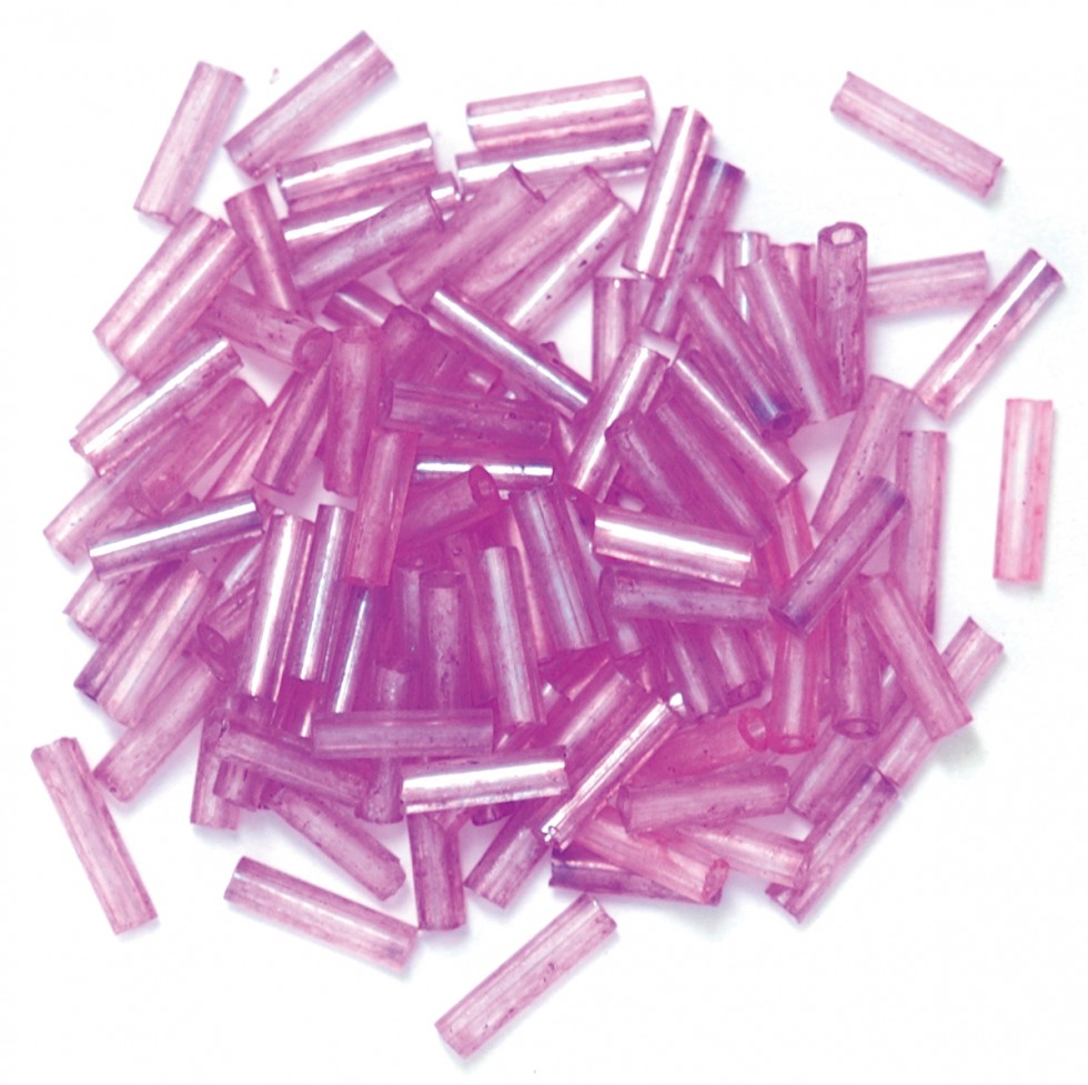 Craft Factory Glass Bugle Beads - per pack (CF010500-M) - Picture 10 of 19