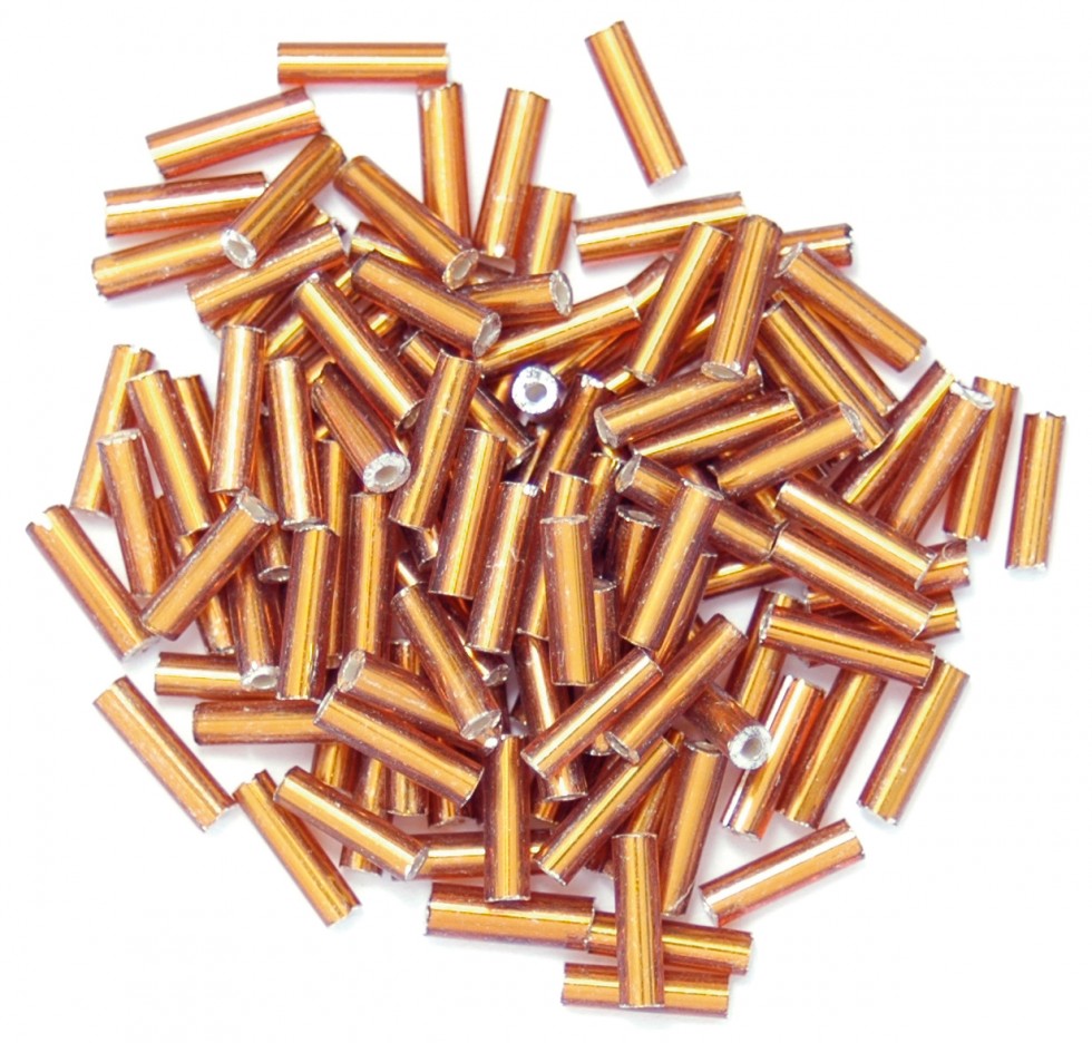 Craft Factory Glass Bugle Beads - per pack (CF010500-M) - Picture 4 of 19