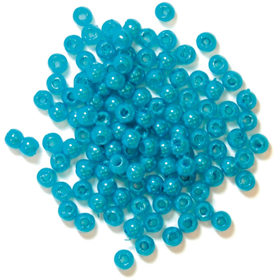 Craft Factory Round Plastic Pearl Beads - per pack (CF013530-M) - Picture 9 of 20
