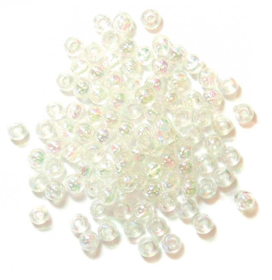 Craft Factory Round Plastic Pearl Beads - per pack (CF013530-M) - Picture 2 of 20