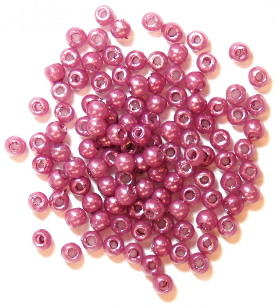 Craft Factory Round Plastic Pearl Beads - per pack (CF013530-M) - Picture 10 of 20