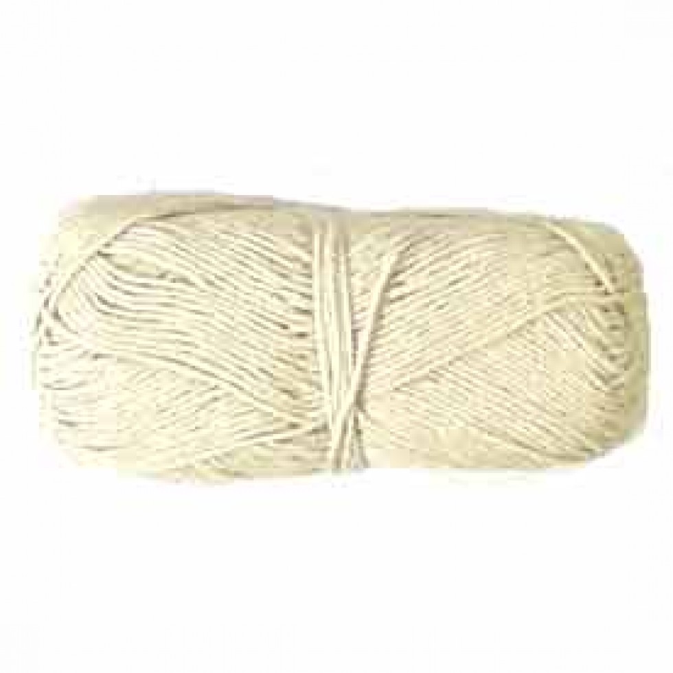 Natural Cotton Dishcloth Knitting & Crochet Yarn DK per 100 gram ball