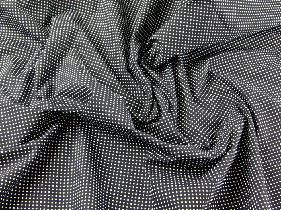 Design-02-M Tiny Spotty Print Polycotton Dress Fabric 