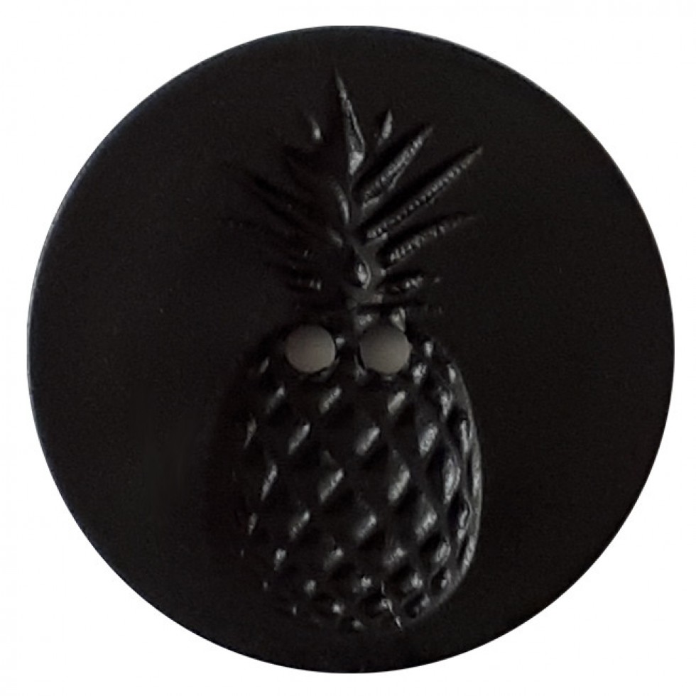 Dill Round Pineapple Buttons (Dill-360487-M) - each - Picture 3 of 17