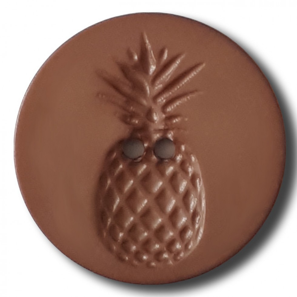 Dill Round Pineapple Buttons (Dill-360487-M) - each - Picture 4 of 17