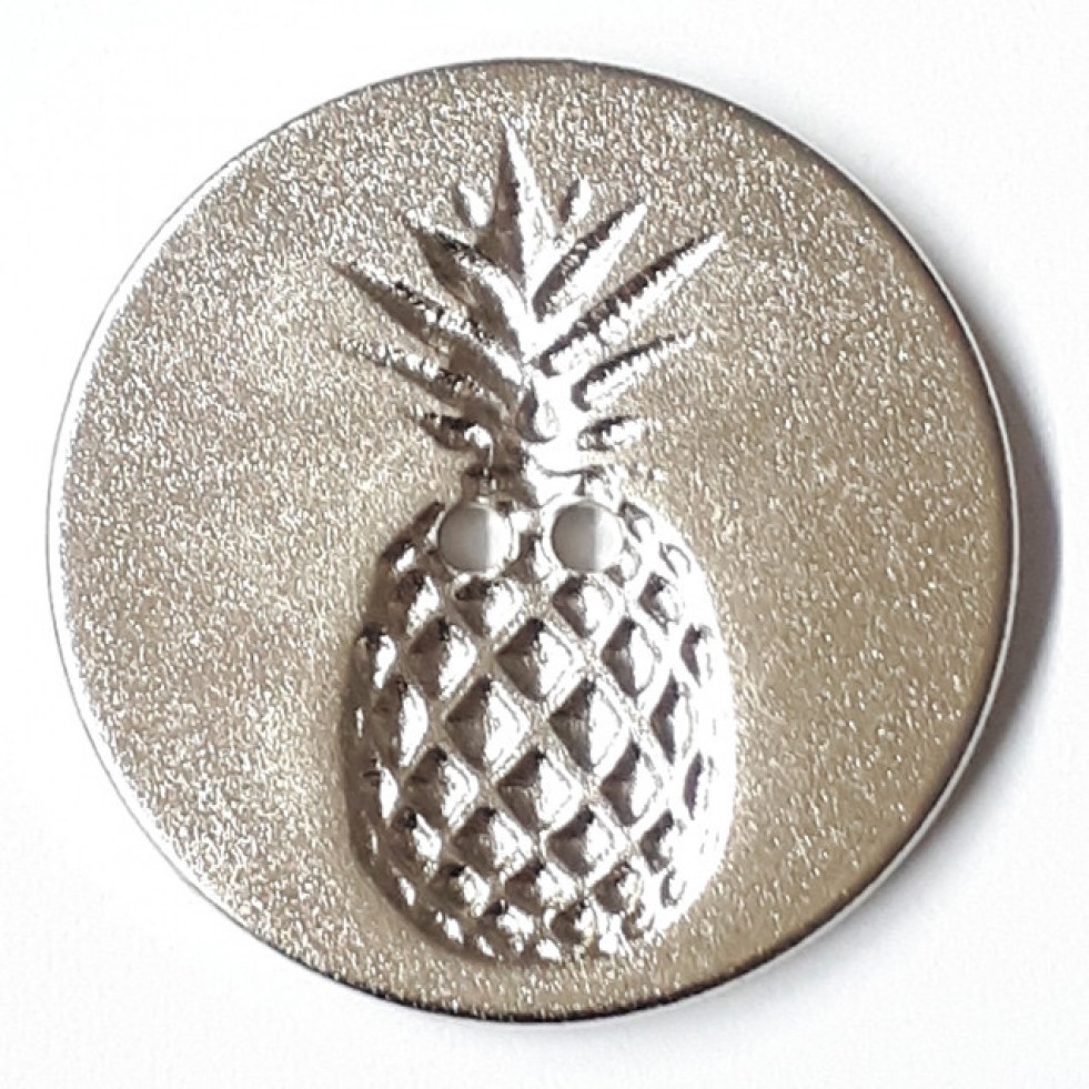 Dill Round Pineapple Buttons (Dill-360487-M) - each - Picture 14 of 17