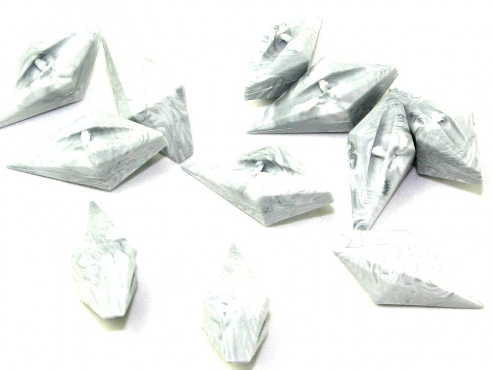 Dill Kristall Bergform Knebelknöpfe (Dill-424709-M) - Bild 7 von 13