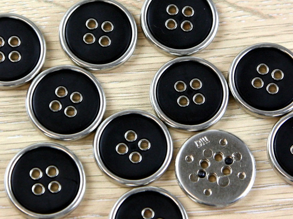 Dill Round 4 Hole Metal Jacket & Coat Buttons (Dill341173M) eBay
