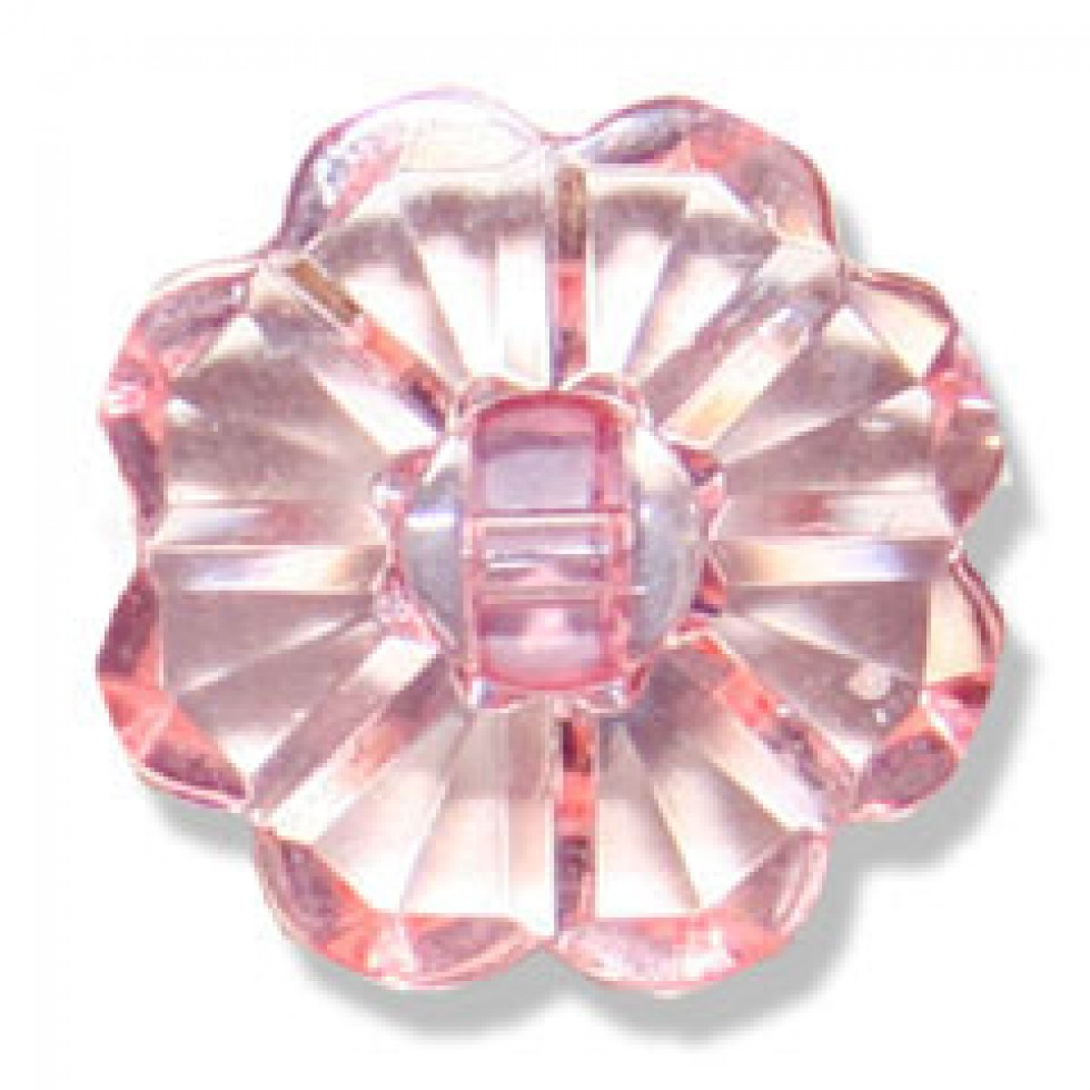 Impex Bottoni Fiore Trasparente (G4191-M) - Foto 6 di 8