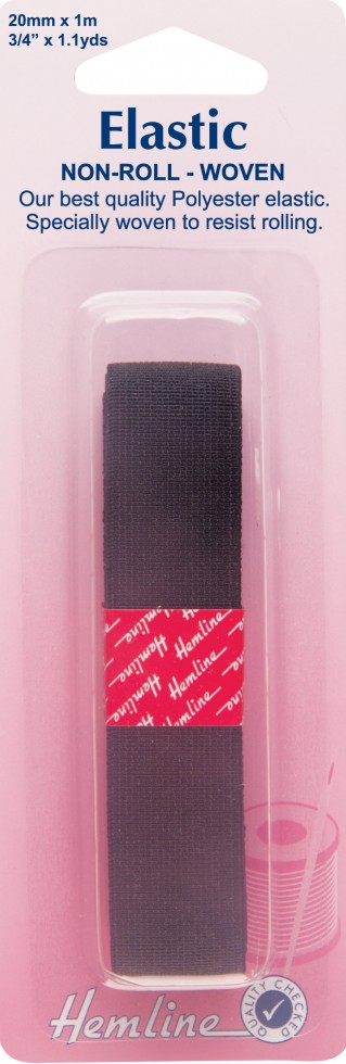 Vestir elástica sin rollos Hemline (H630-M) - Imagen 2 de 3