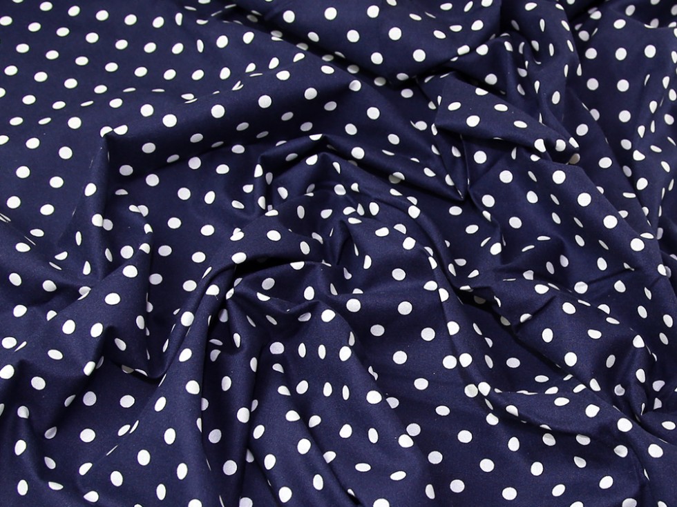 7mm Spotty iPolkai iDoti Print Cotton Dress Fabric JL 87330 iMi 7mm Spotty iPolkai iDoti Print Cotton Dress Fabric JL 87330 iMi