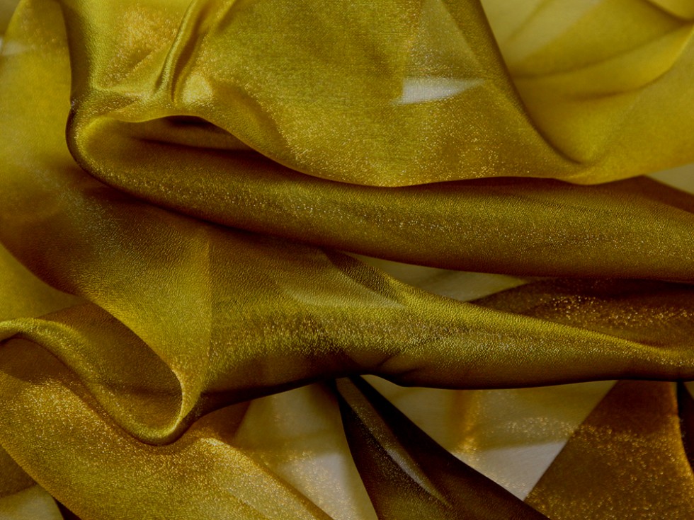 Two Tone Crystal Organza Dress Fabric eBay