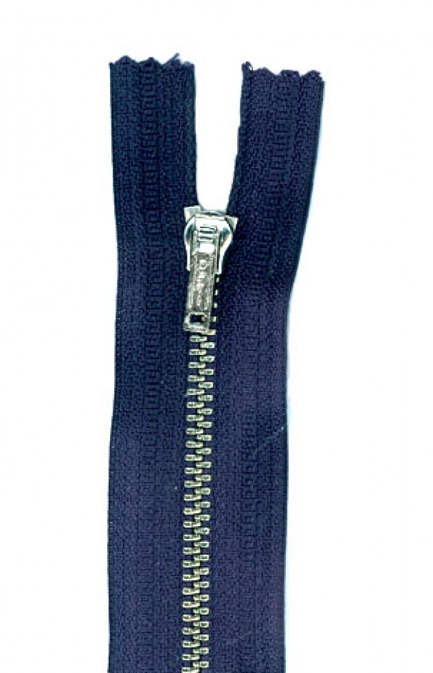 Silver Metal Closed End Trouser Zips - each (TZ-M) - Picture 10 of 10
